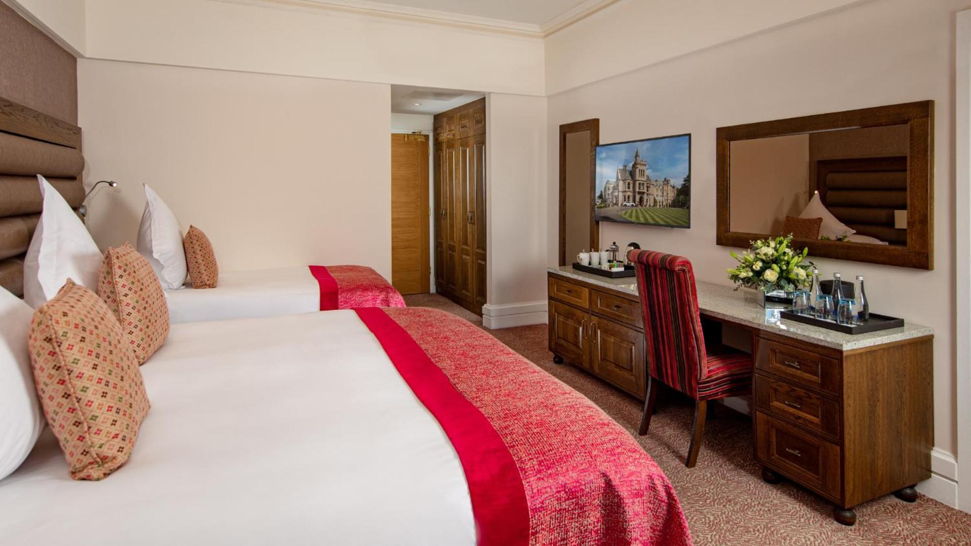 The Culloden Estate And Spa Holywood  Kültér fotó A bedroom at the hotel