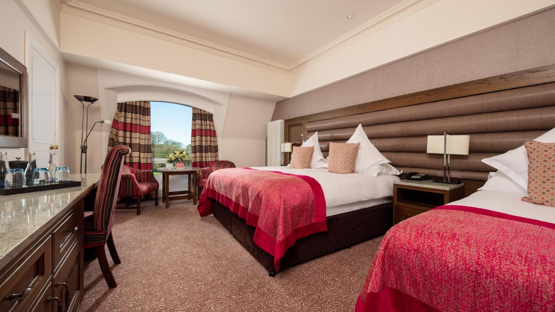 The Culloden Estate And Spa Holywood  Kültér fotó A bedroom at the hotel